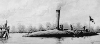 The Manassas - artwork by R. G. Skerrett, 1904